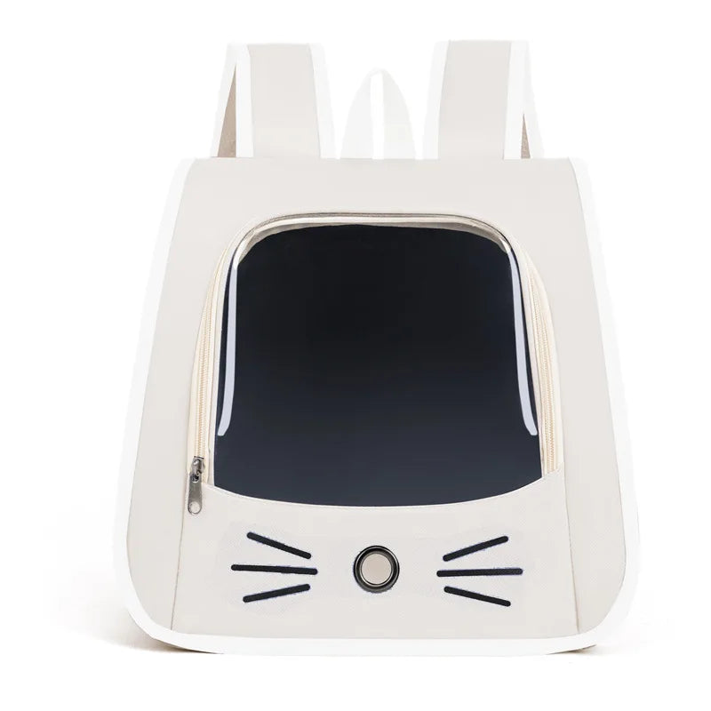 Breathable Pet Backpack  | Lightweight Cat & Small Dog Carrier Bag