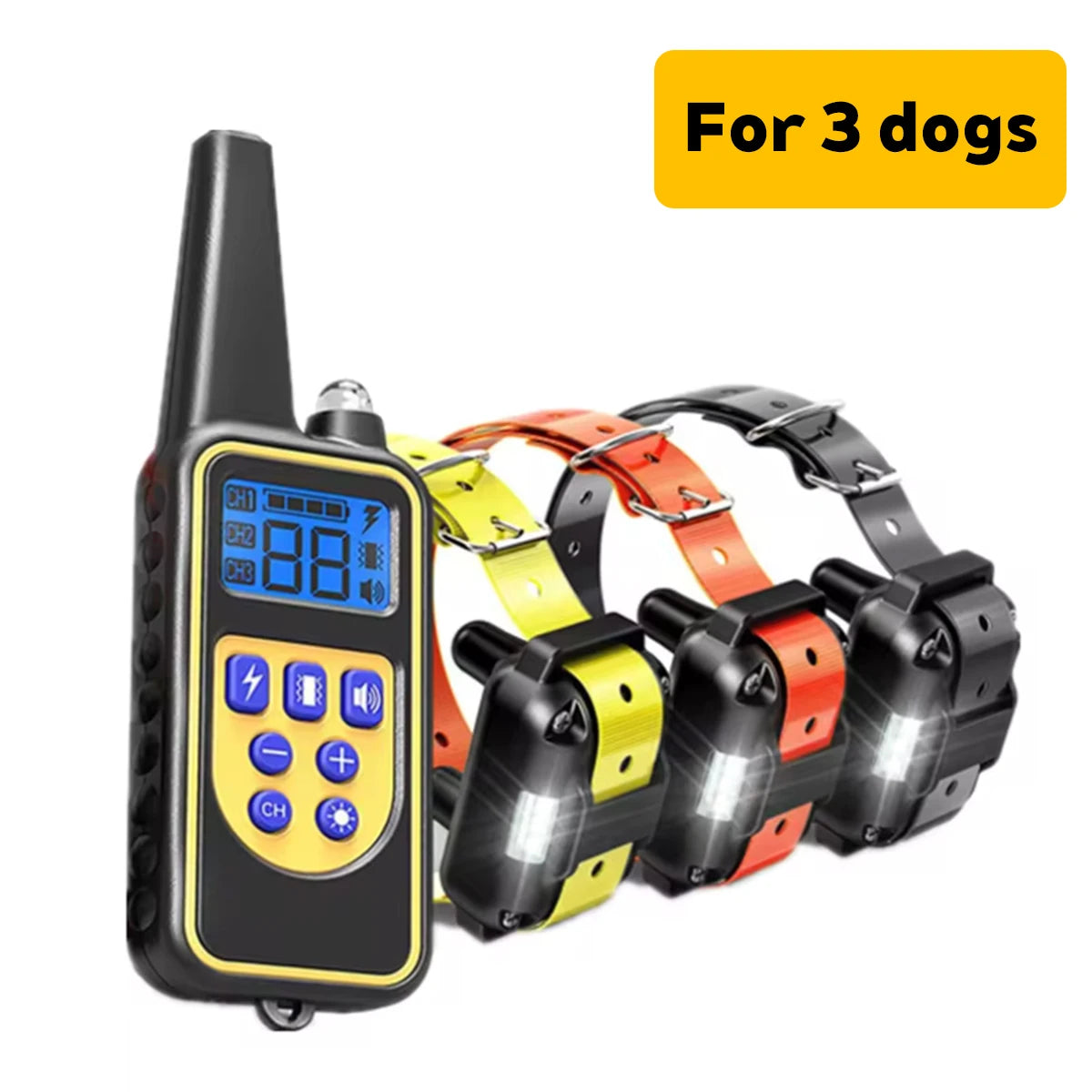Dog Training Collar Waterproof | Remote Control Anti Bark Trainer