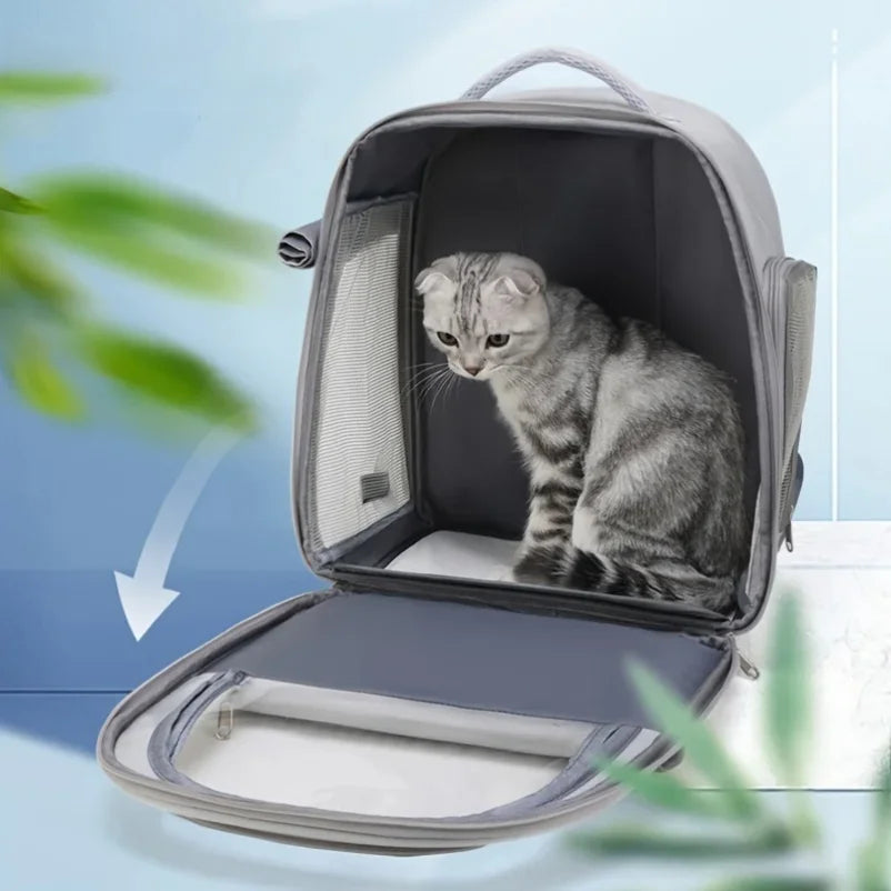 Transparent Pet Backpack  | Breathable Cat & Dog Carrier Bubble Backpack
