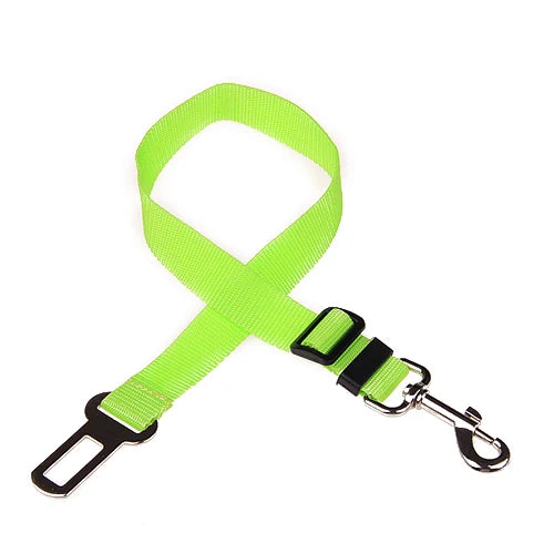 Adjustable Dog Car Seat Belt Safety Lead Clip for Pets Secure Travel Harness