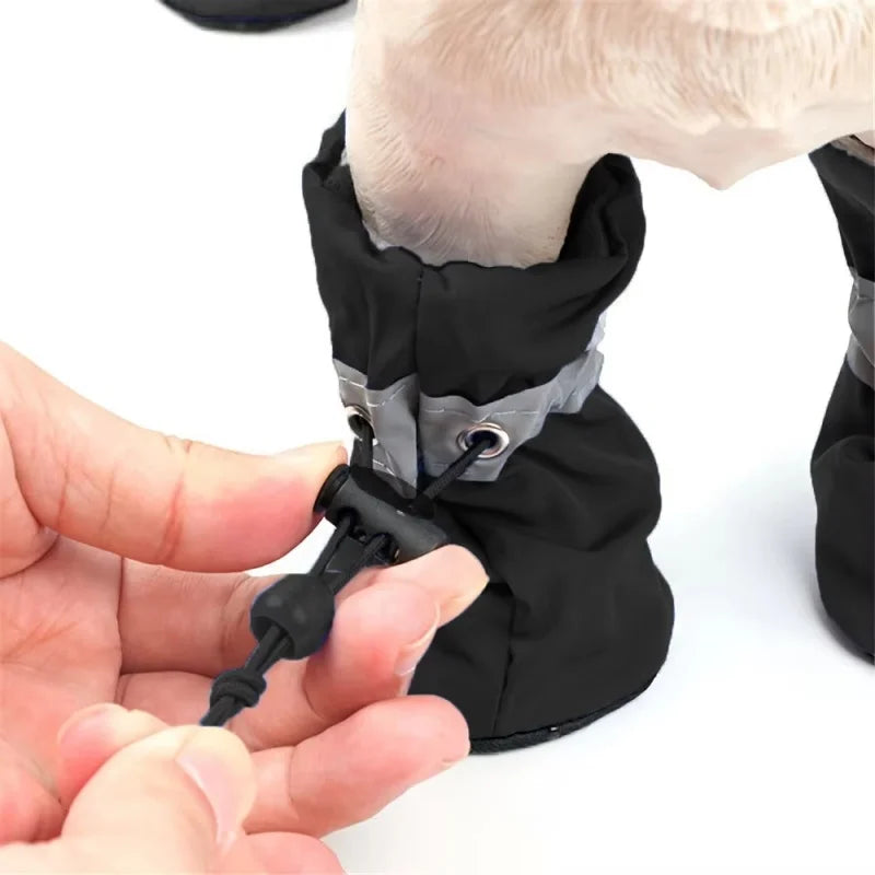 Waterproof Dog Boots UK | Anti-Slip Rain Shoes for Small Dogs