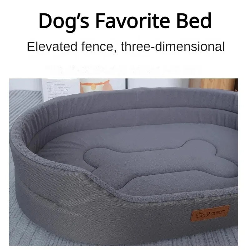 Orthopaedic Calming Donut Dog Bed – Soft Washable Plush Pet Bed UK