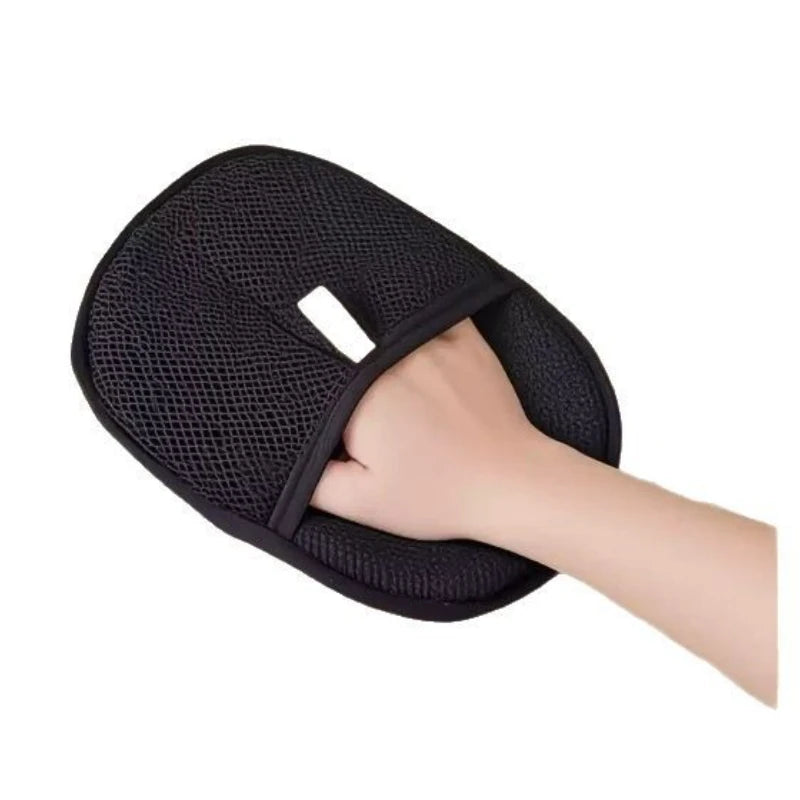 Pet Hair Remover Glove , Grooming Mitt for Cats and Dogs