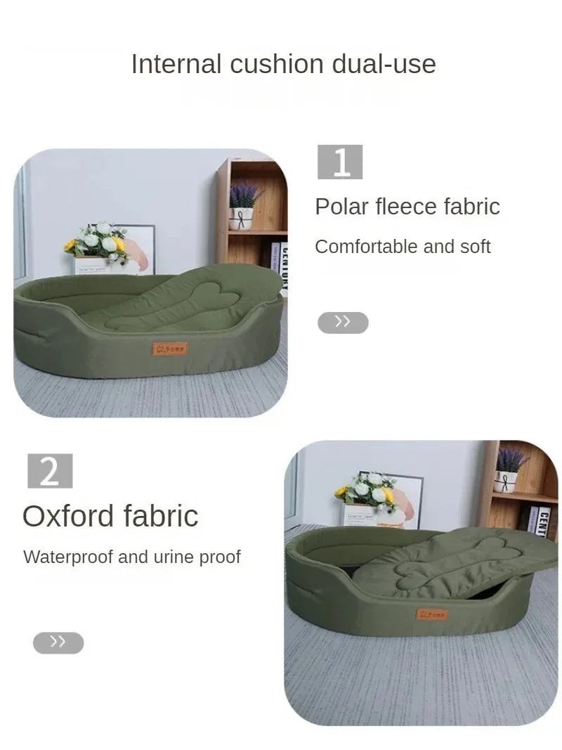 Orthopaedic Calming Donut Dog Bed – Soft Washable Plush Pet Bed UK