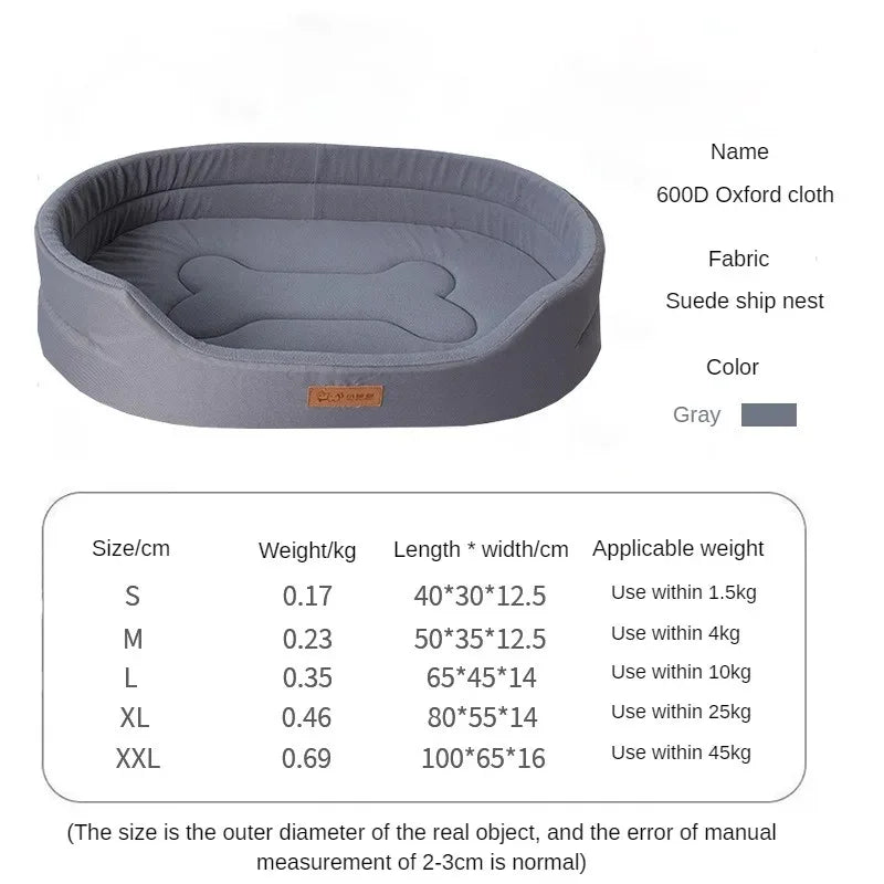 Orthopaedic Calming Donut Dog Bed – Soft Washable Plush Pet Bed UK