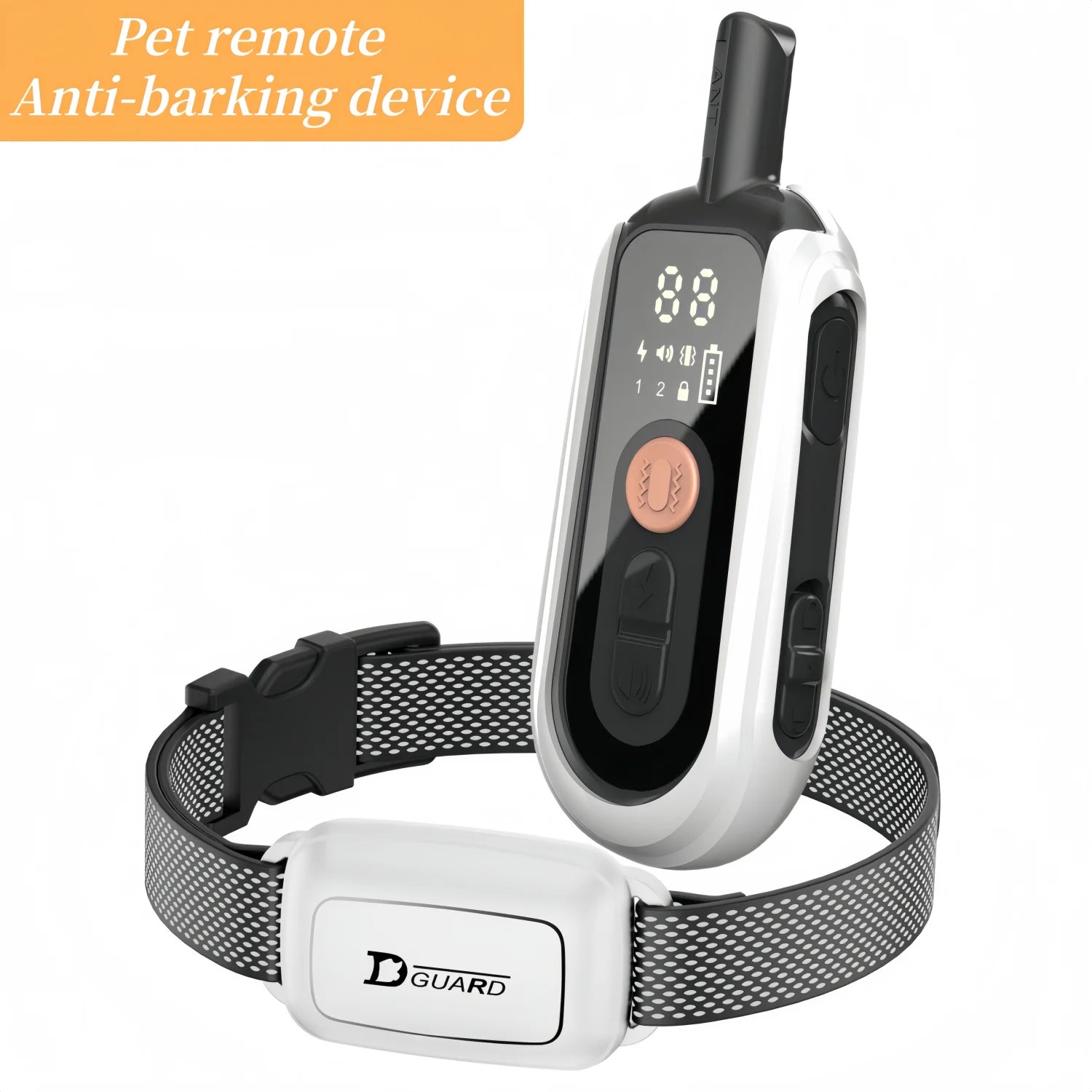 QuietPaws Smart Remote Dog Training Collar | Long Range Anti Bark Collar