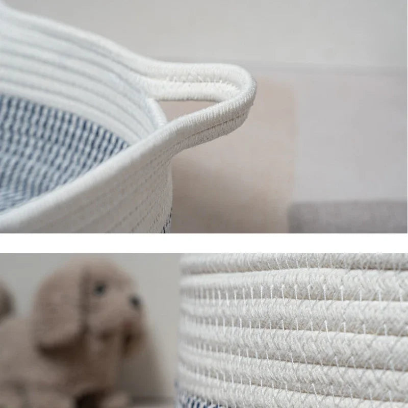 Breathable Cat Bed ,Handmade Woven Cooling Cat Nest for Summer