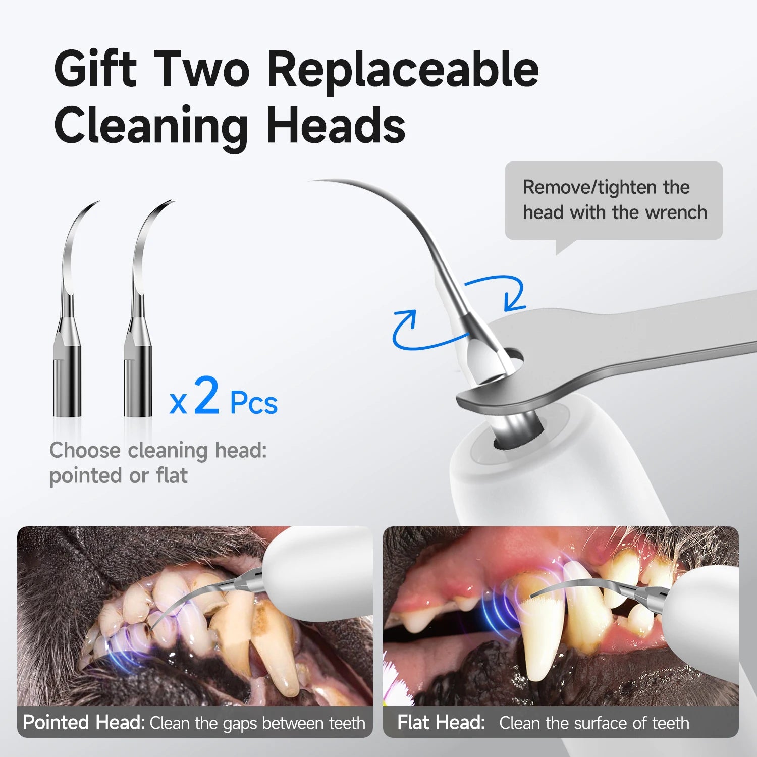 Ultrasonic Pet Dental Cleaner Pro | Dog & Cat Tartar Remover