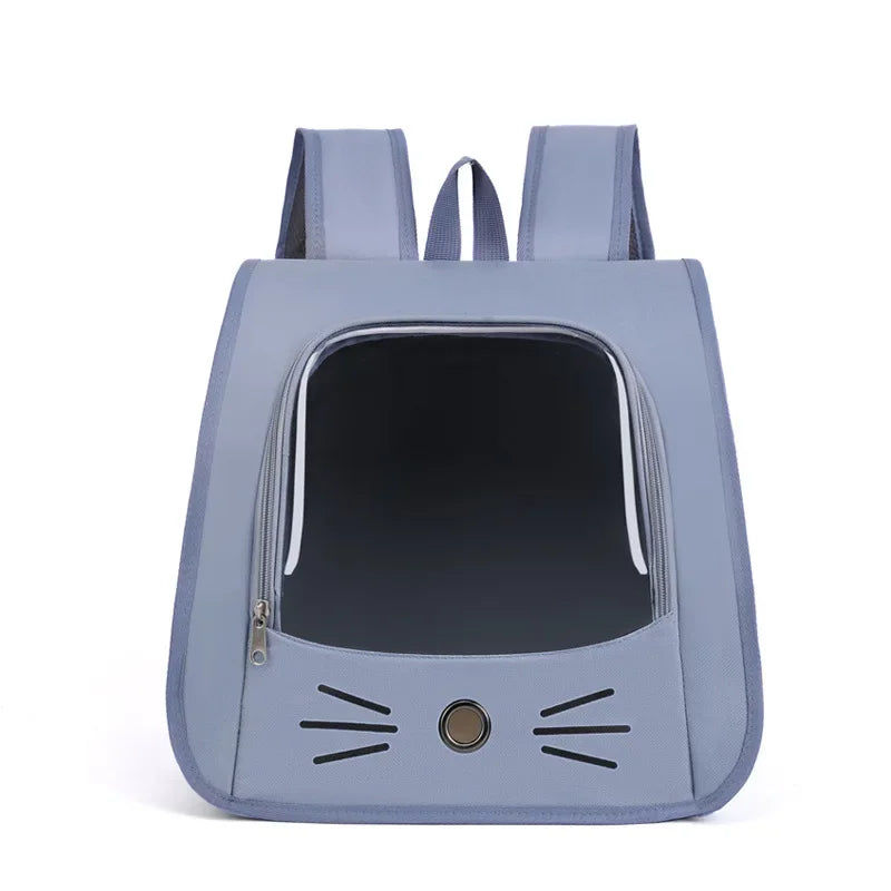 Breathable Pet Backpack  | Lightweight Cat & Small Dog Carrier Bag