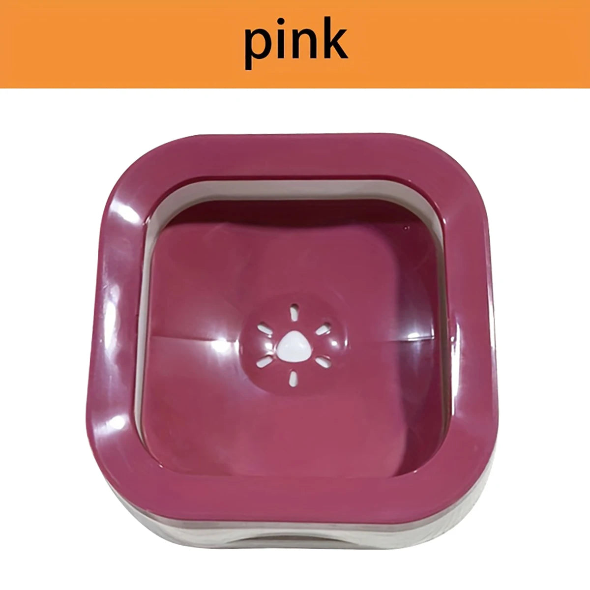 Splash-Proof Dog Water Bowl – Floating Slow Drinking Bowl for Large Dogs