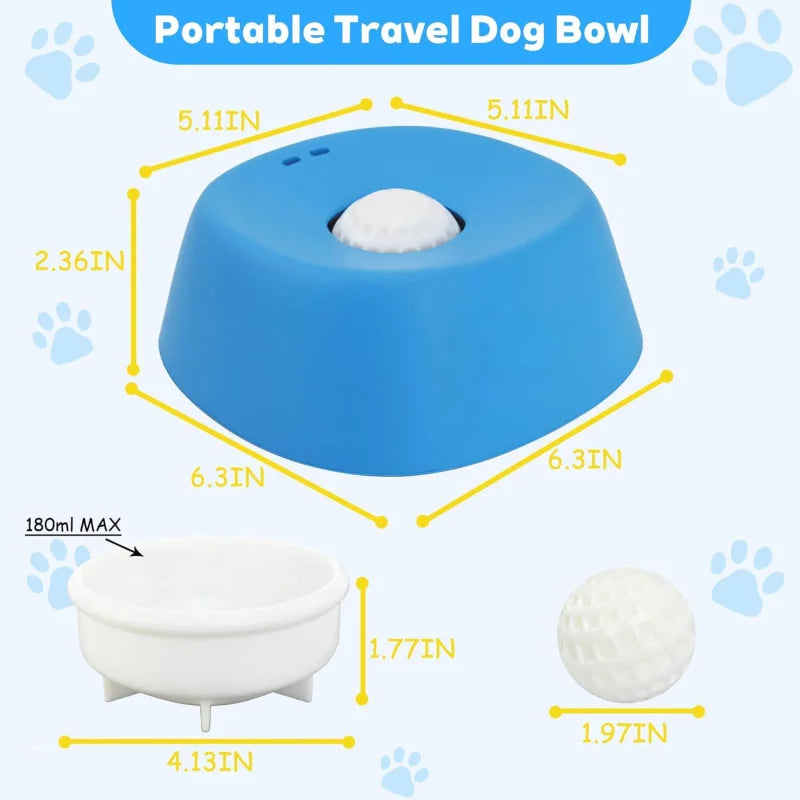 Anti-Choke Slow Feeder Dog Bowl | Non-Slip Healthy Feeding Bowl for Dogs