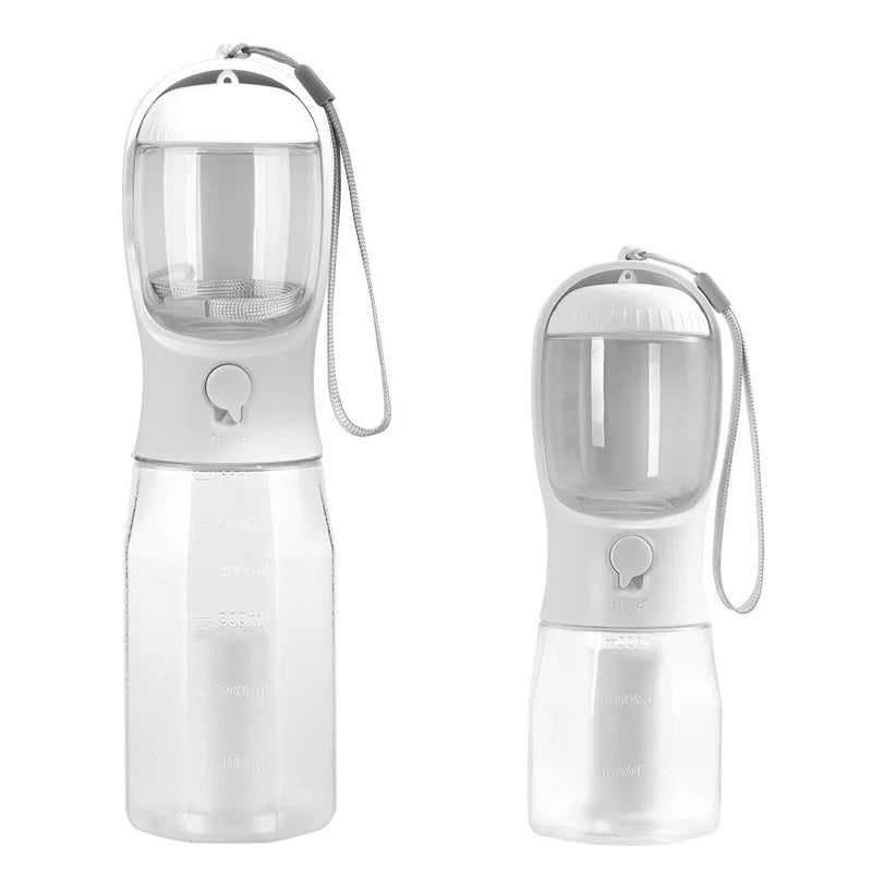 4-in-1 Pet Travel Water Bottle for Dogs & Cats