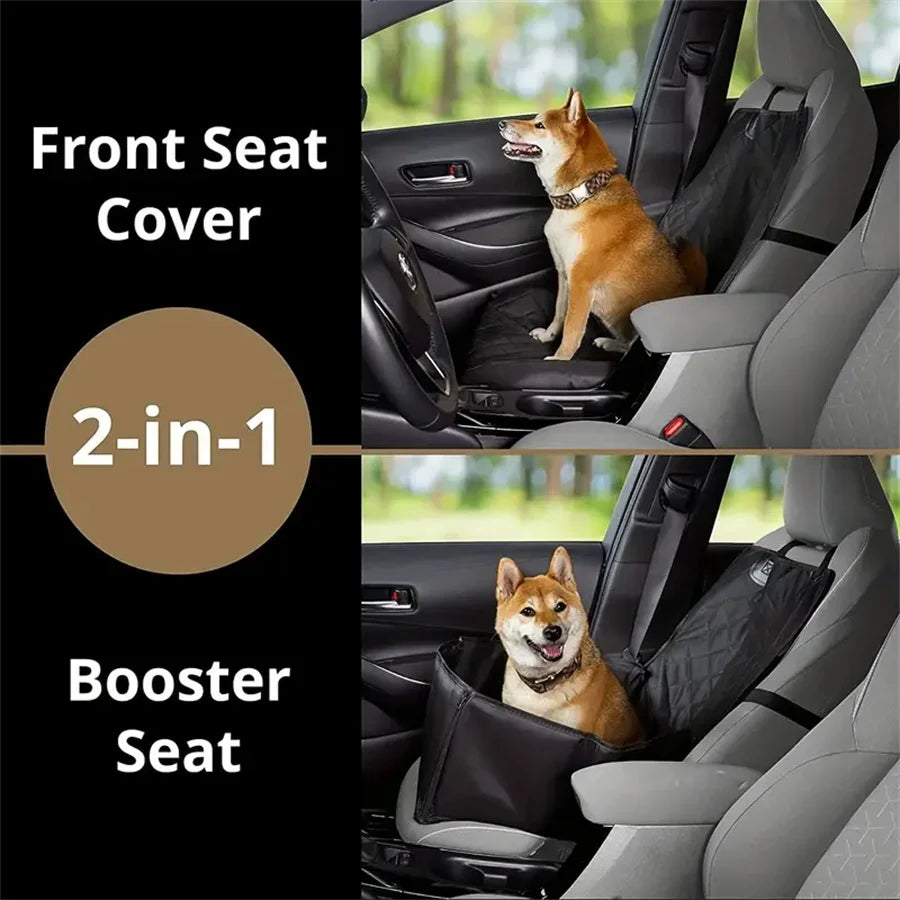Waterproof Dog Car Seat Cover Anti-Slip Quilted Protection for Cars SUVs