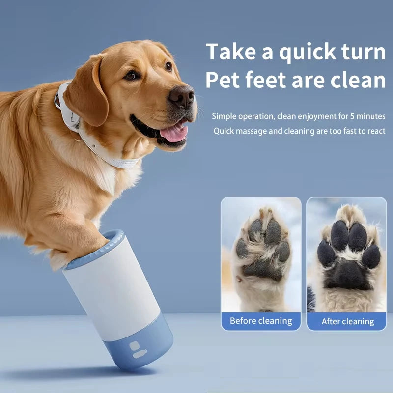 Electric Dog Paw Cleaner | Portable Automatic Paw Washer