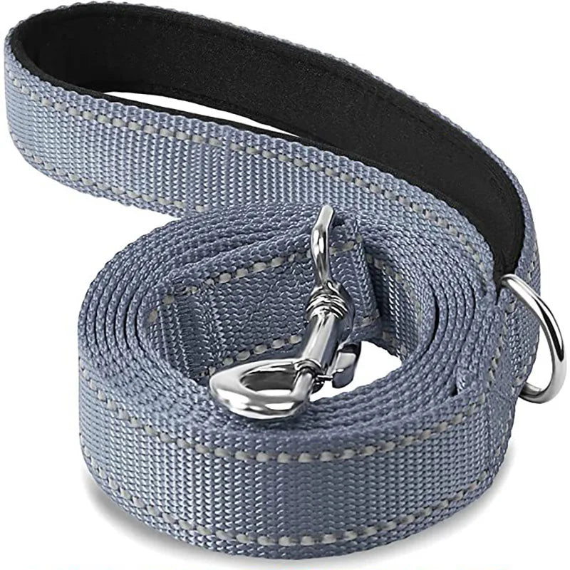 Reflective Dog Leash for Walking Training – Durable Pet Lead 1.2m–1.8m