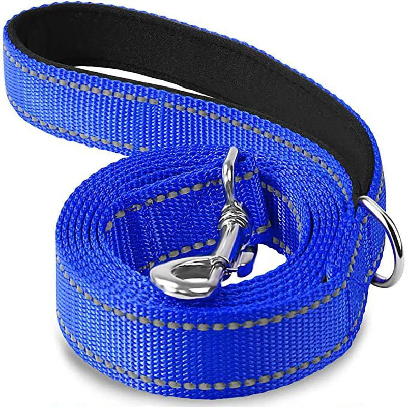 Reflective Dog Leash for Walking Training – Durable Pet Lead 1.2m–1.8m