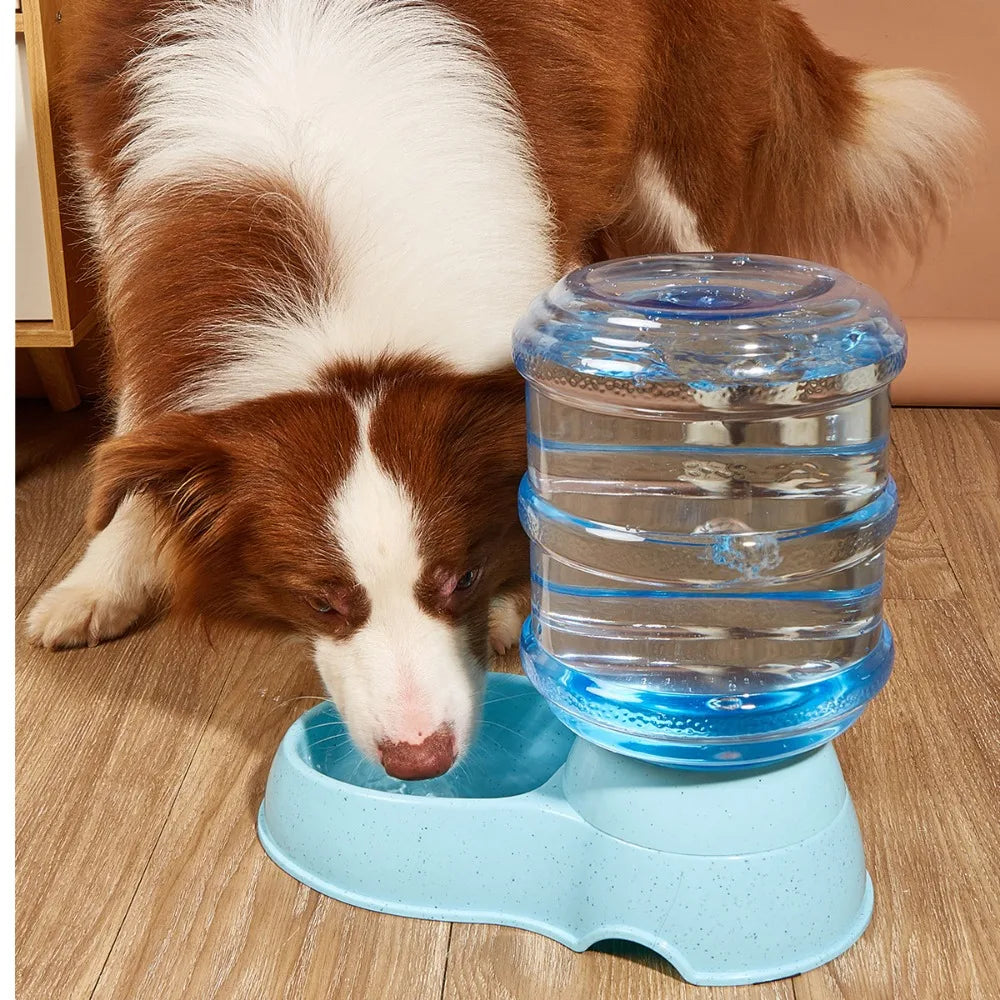 3.5L Automatic Pet Water Dispenser – Gravity Water Bowl for Dogs & Cats