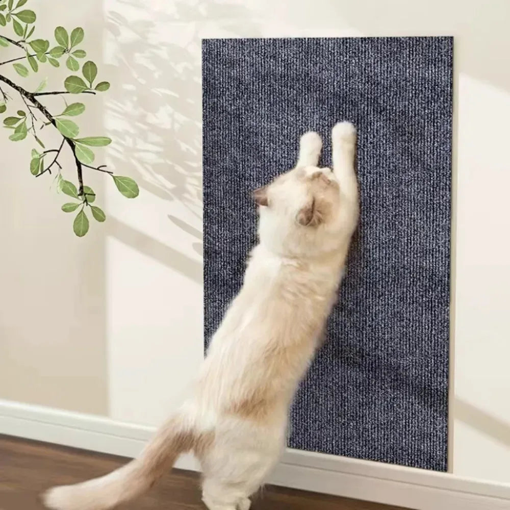 Self-Adhesive Cat Scratcher Mat 60x200cm | Sofa Protector Scratch Pad