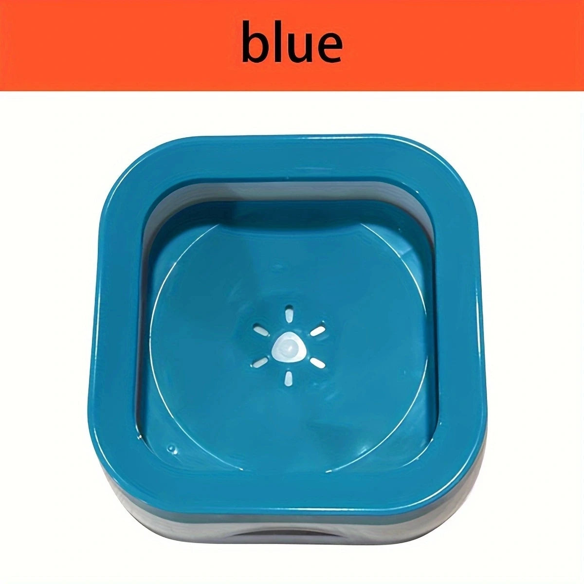 Splash-Proof Dog Water Bowl – Floating Slow Drinking Bowl for Large Dogs