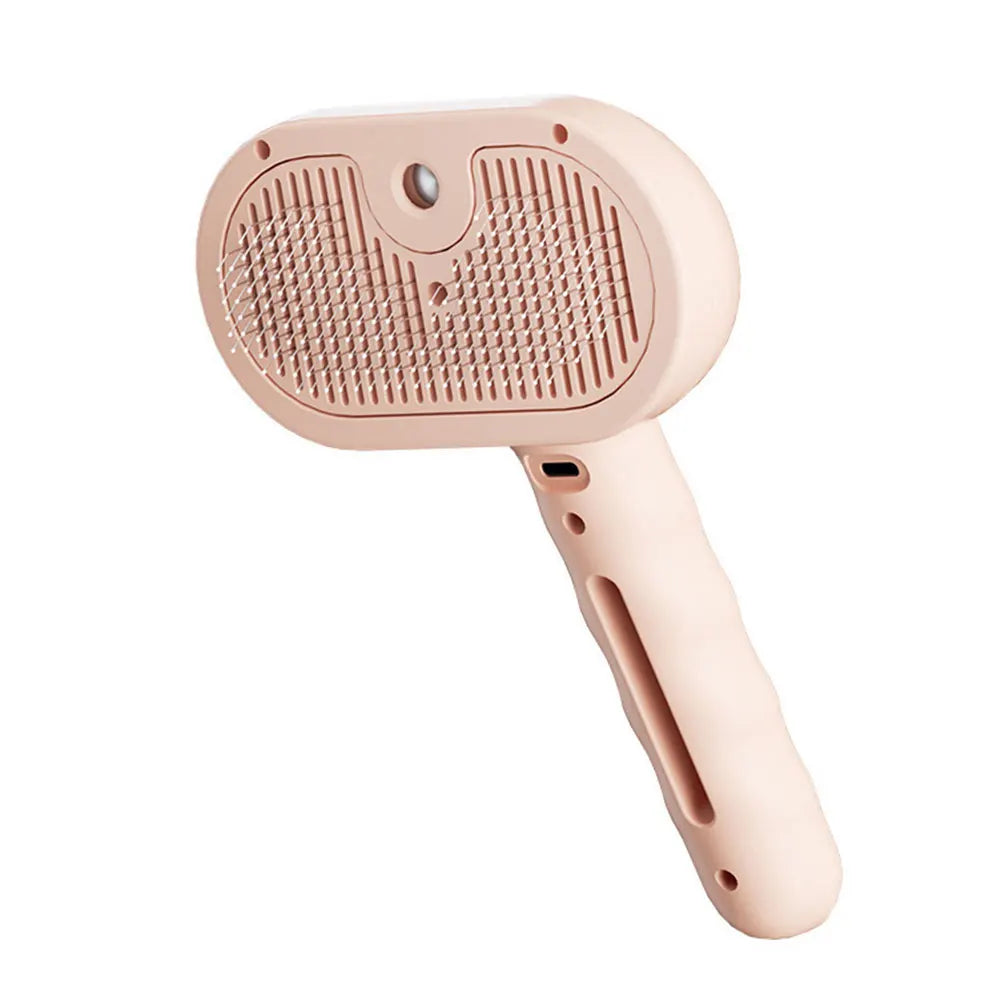 Steam Pet Brush UK | Self-Cleaning Grooming Brush with Spray