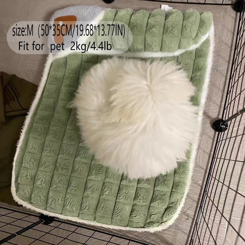 Luxury Plush Dog Bed Mat | Washable All Season Dog Sleeping Mat UK