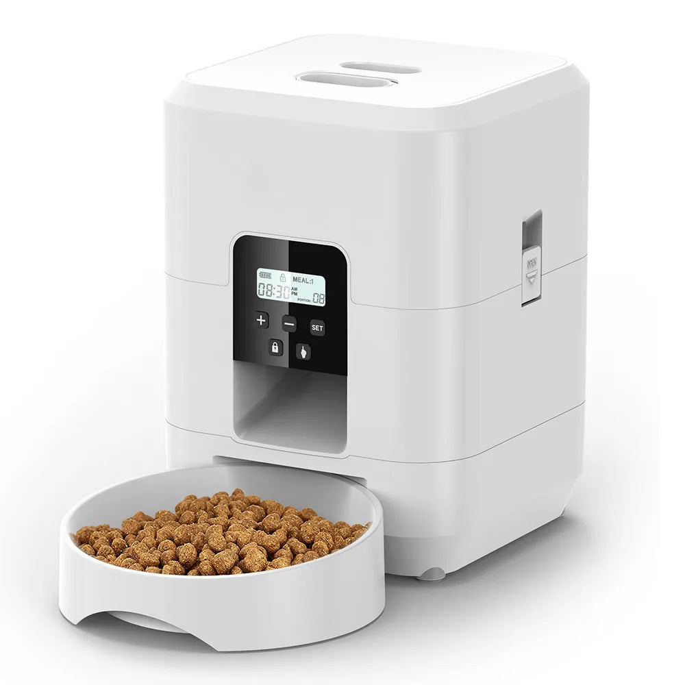Smart WiFi Pet Feeder 2L with Timer | Automatic Cat & Dog Feeder
