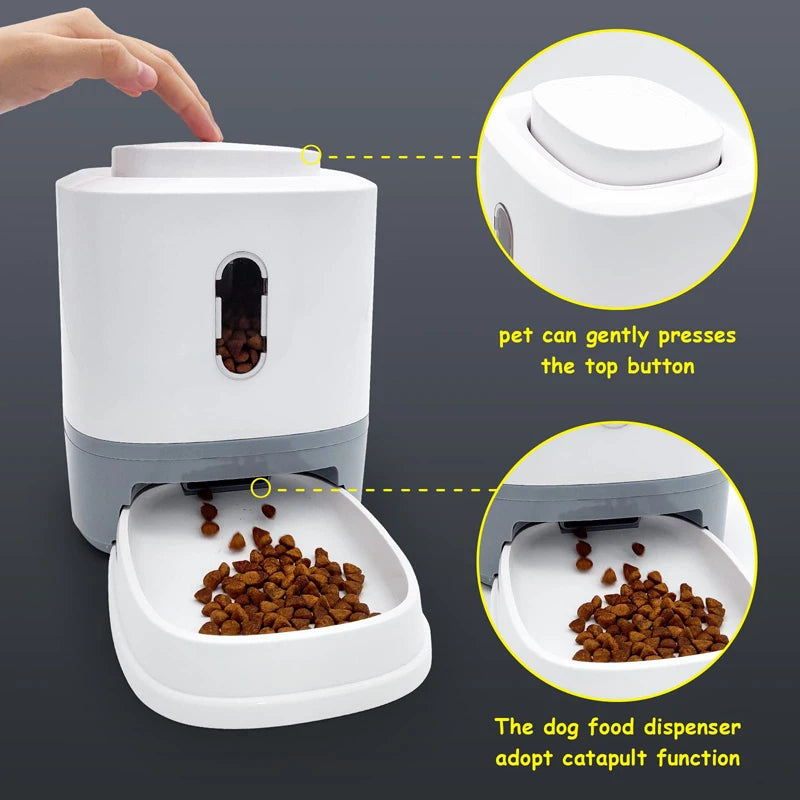 SmartPaw Interactive FeederInteractive Dog & Cat Feeder | Slow Feeding Treat Dispenser Toy