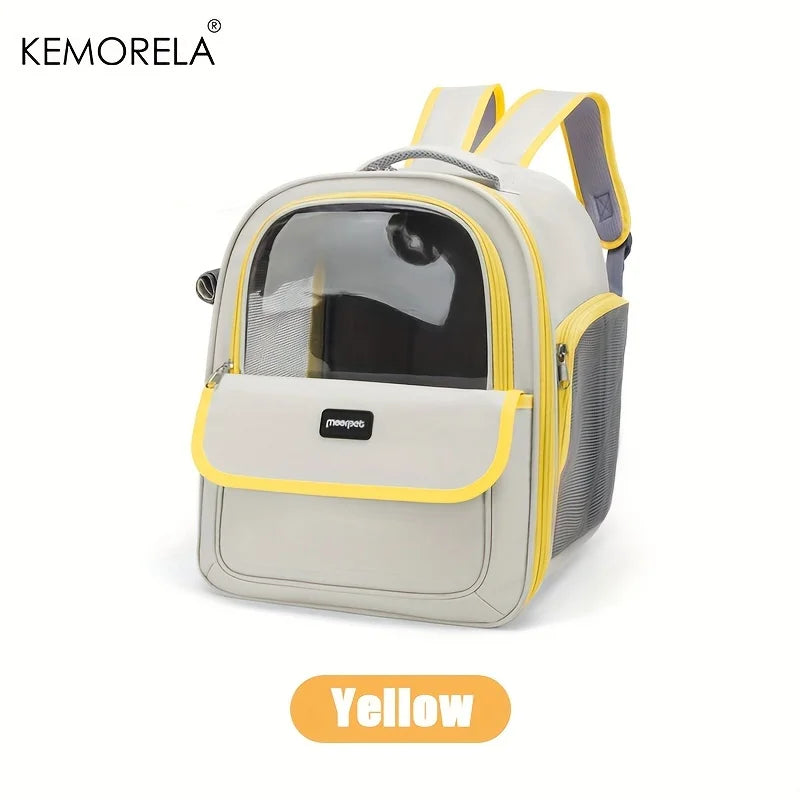 Transparent Pet Backpack  | Breathable Cat & Dog Carrier Bubble Backpack