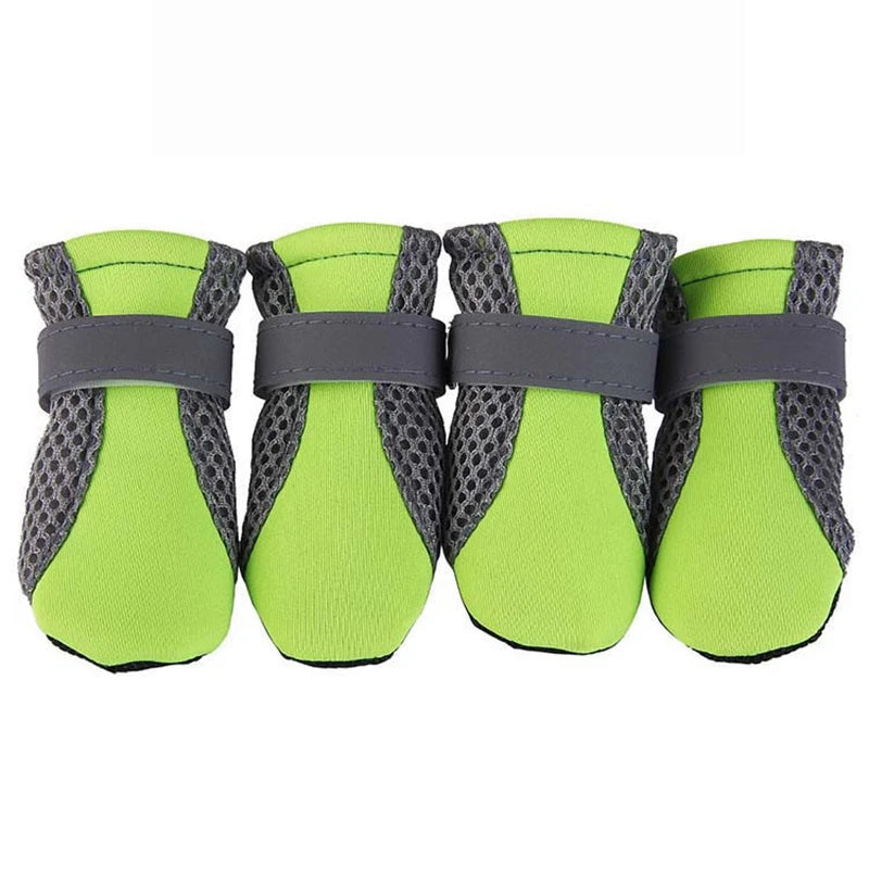 Waterproof Dog Shoes Anti Slip Reflective Boots for Small and Medium Dogs