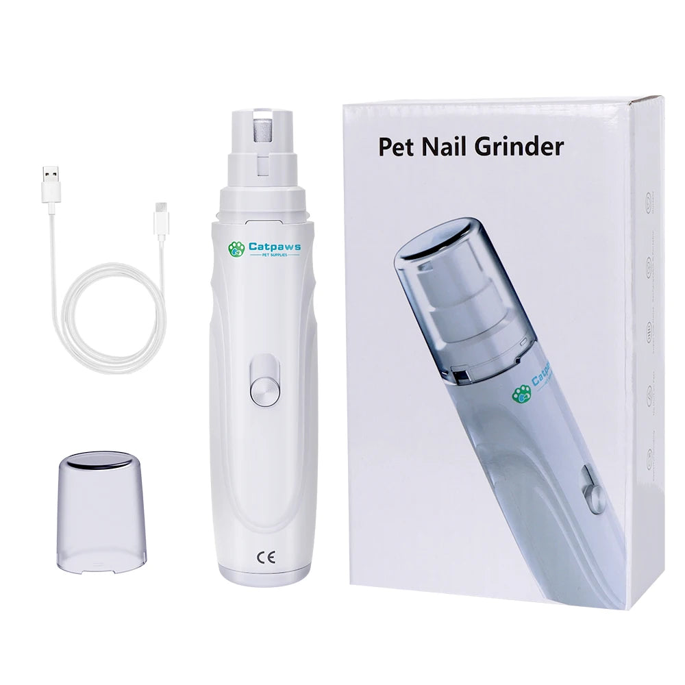 Dog Nail Grinder UK | Quiet USB Rechargeable Pet Nail Trimmer