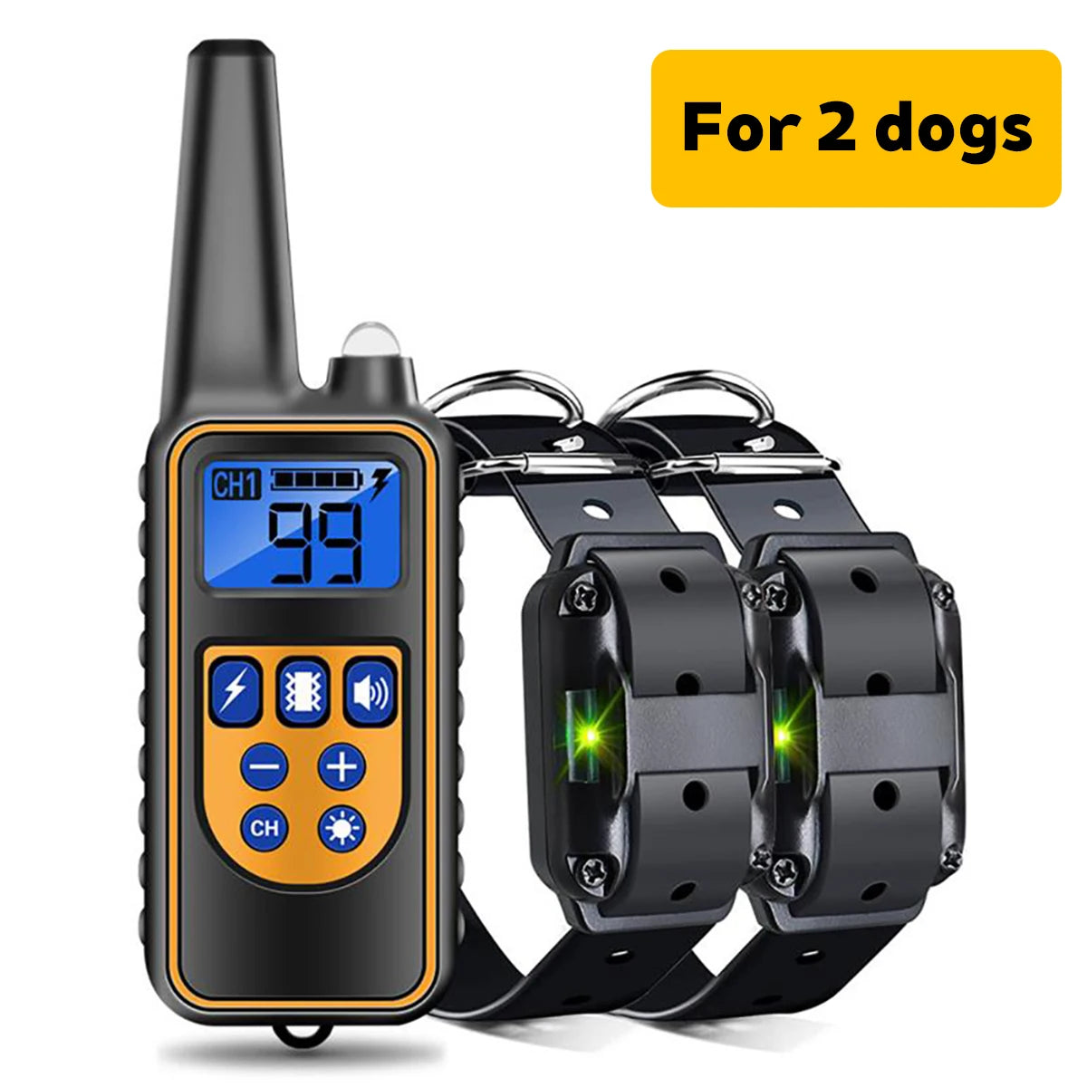 Dog Training Collar Waterproof | Remote Control Anti Bark Trainer