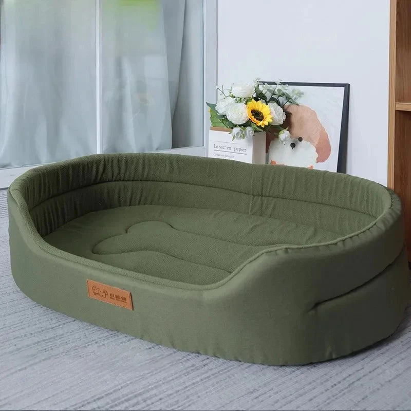 Orthopaedic Calming Donut Dog Bed – Soft Washable Plush Pet Bed UK