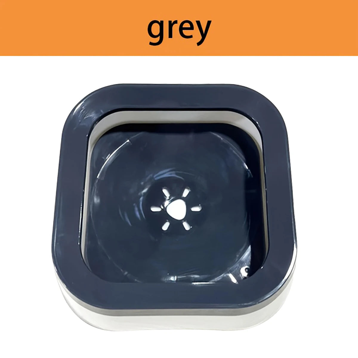 Splash-Proof Dog Water Bowl – Floating Slow Drinking Bowl for Large Dogs
