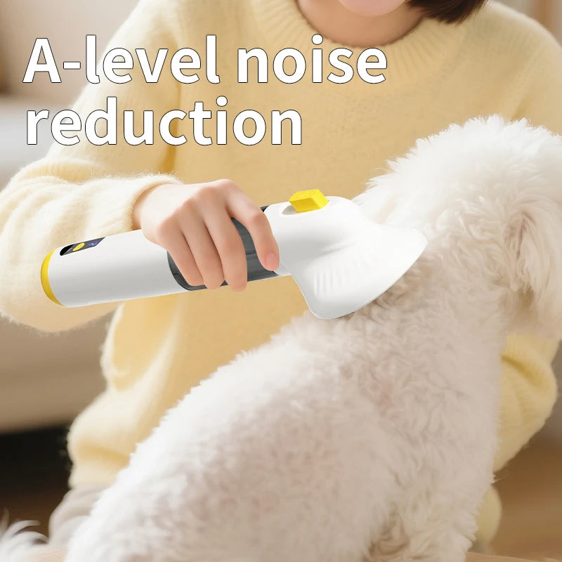 Pet Vacuum Grooming Kit UK | Cyclonic Hair Removal System for Dogs & Cats