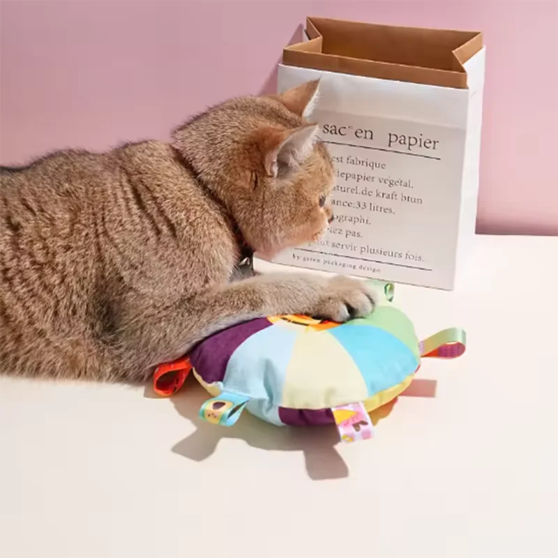 Squeaky Plush Dog Toy Interactive Soft Chew Toy for Puppies Small Dogs Bite Resistant