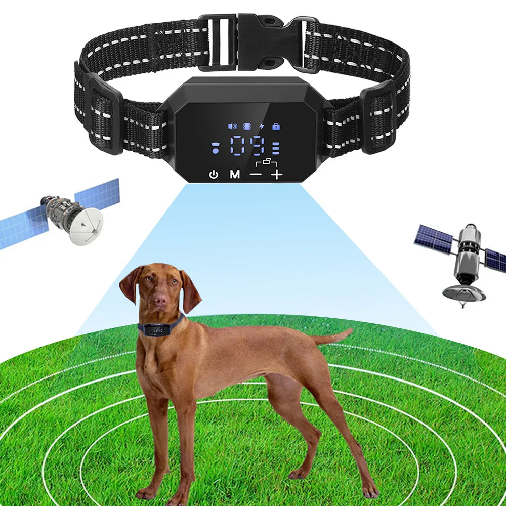 Wireless GPS Dog Fence | Smart Dog Training Collar