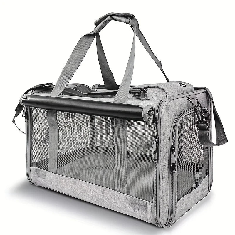 ComfortMax Large Pet Carrier for Cats and Dogs Soft-Sided Travel Bag