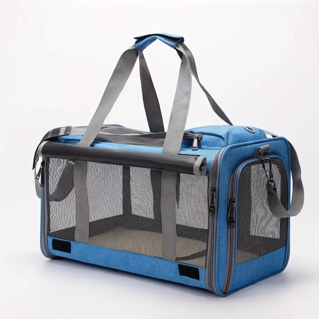 ComfortMax Large Pet Carrier for Cats and Dogs Soft-Sided Travel Bag