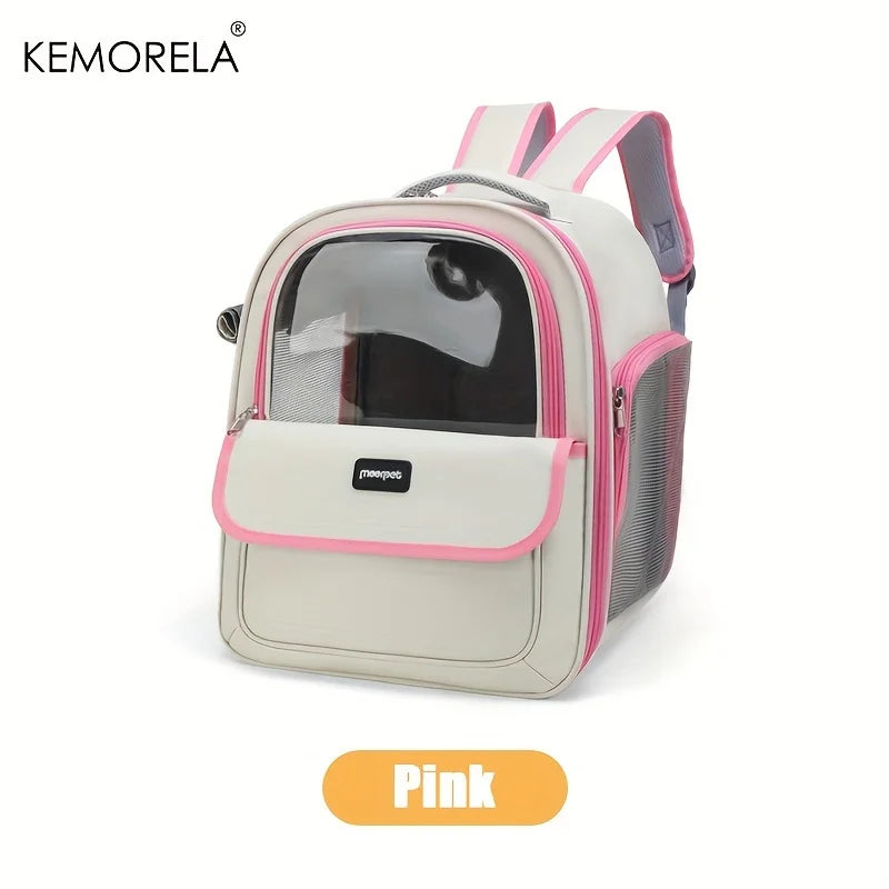 Transparent Pet Backpack  | Breathable Cat & Dog Carrier Bubble Backpack