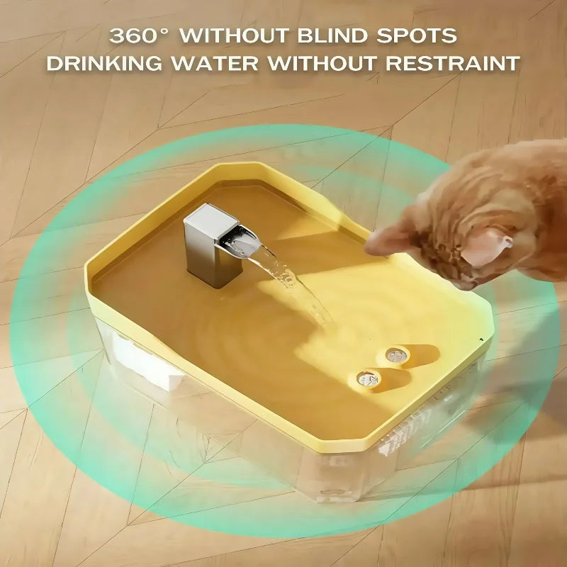 1.5L Automatic Pet Water Fountain  | Quiet USB Cat & Small Dog Fountain