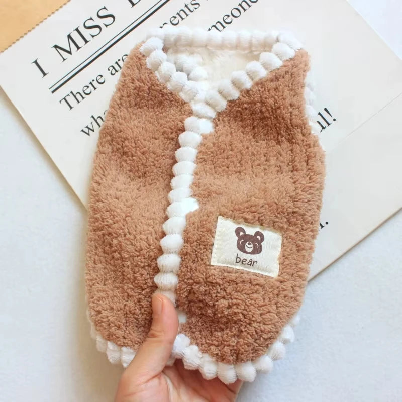 Warm Fleece Dog Jacket for Small Dogs | Bark&Whiskers