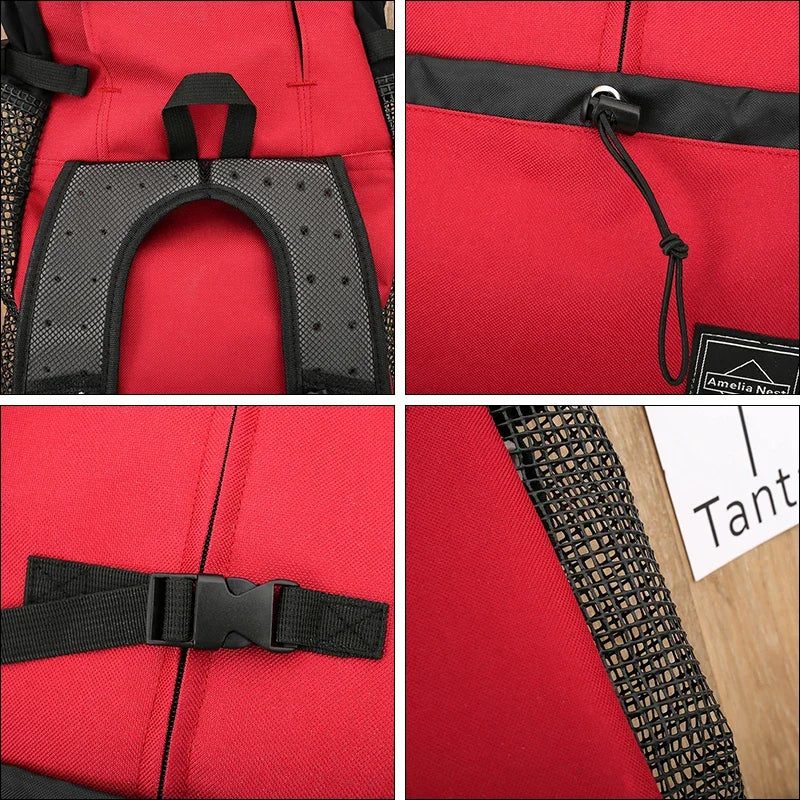 Heavy Duty Dog Carrier Backpack  | Strong Breathable Pet Backpack for Medium Dogs