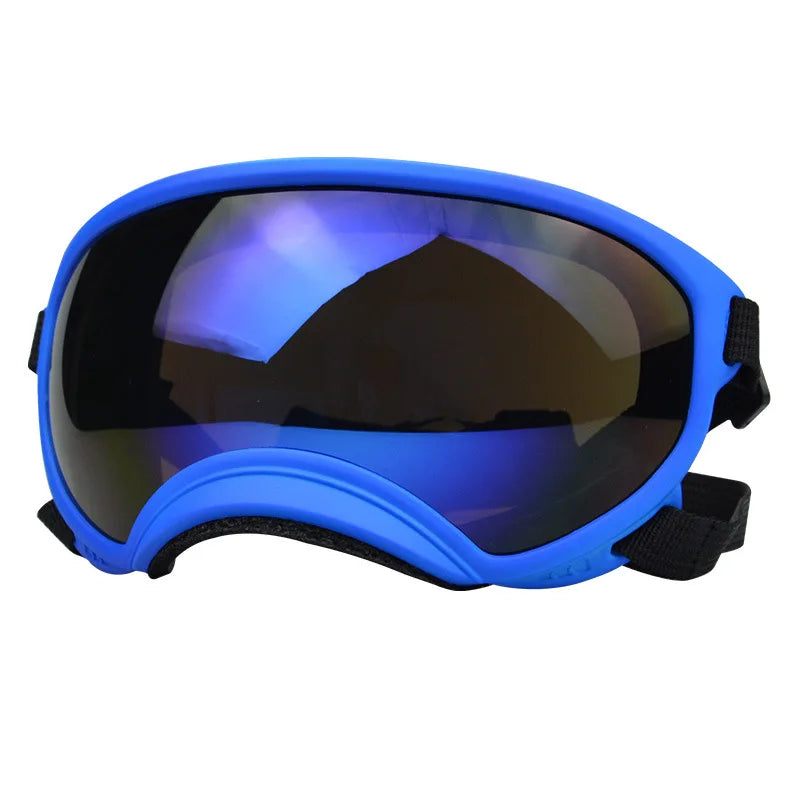 Dog Ski Goggles Anti Fog UV Protection Windproof Adjustable Pet Sunglasses