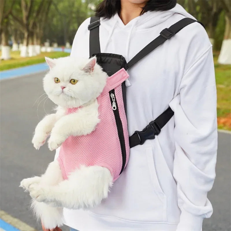 Pet Carrier Backpack for Cats & Small Dogs | Breathable Travel Backpack for Pets