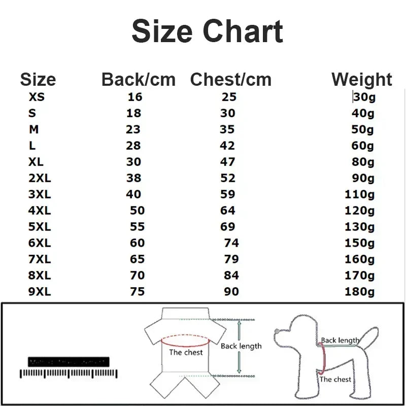 Winter Dog Clothes Hoodie – Warm Autumn & Winter Sweatshirt for Dogs and Cats