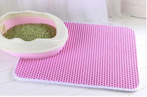 CleanStep Waterproof Cat Litter Mat Double Layer Anti Slip Design