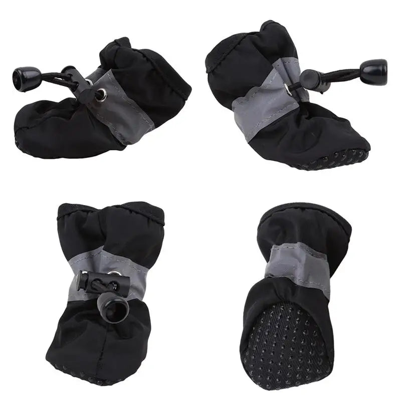 Waterproof Dog Boots UK | Anti-Slip Rain Shoes for Small Dogs
