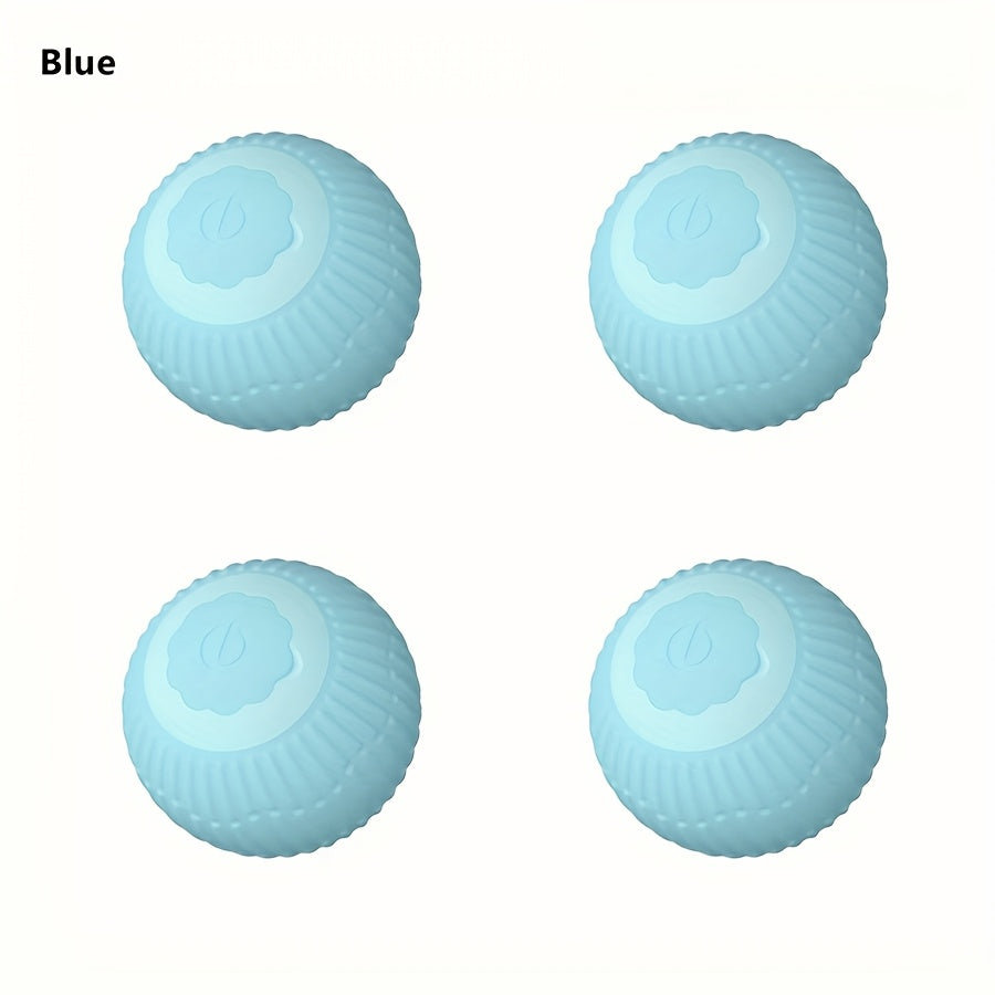 Smart Self-Moving Interactive Cat Ball – USB Rechargeable