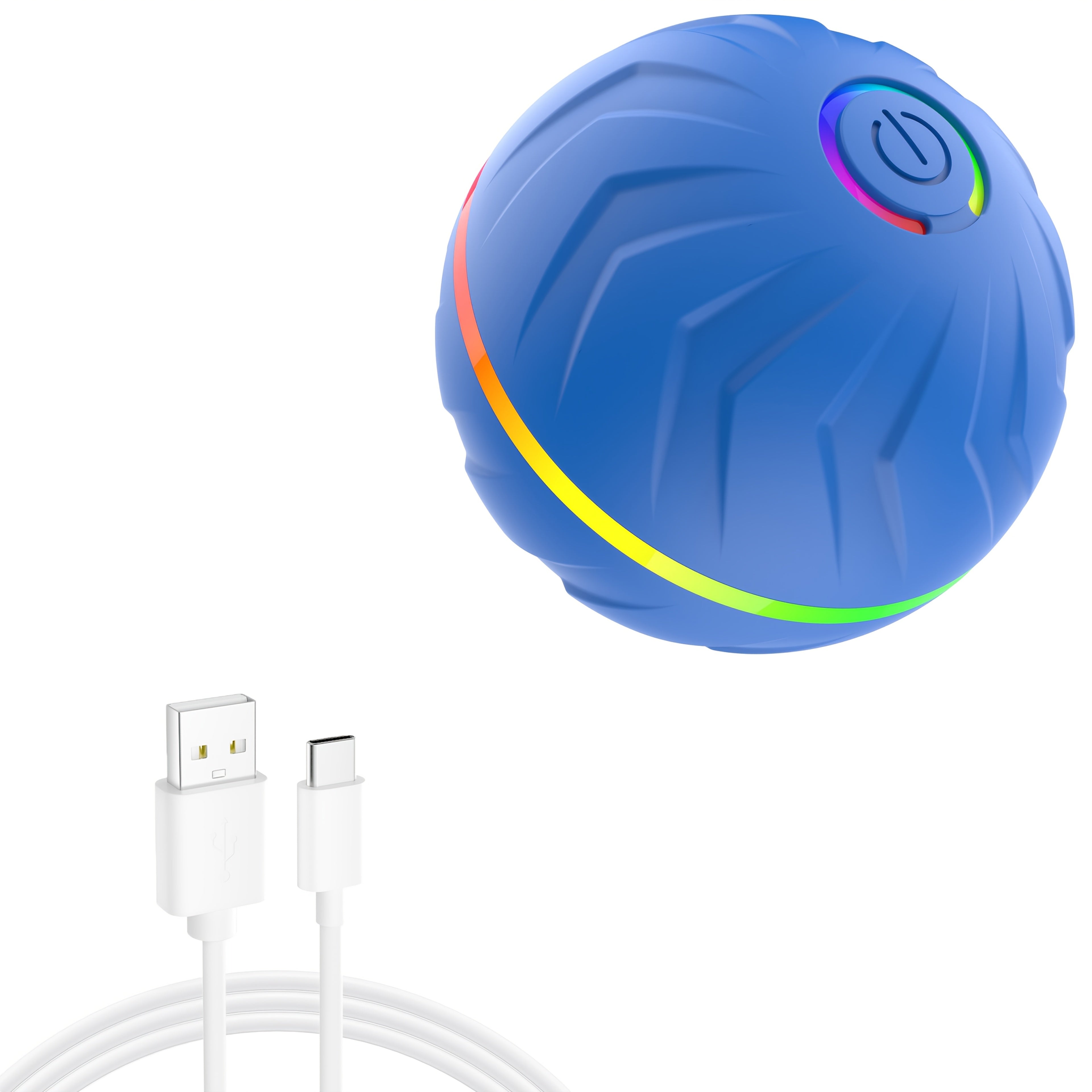 PetGravity™ Smart Motion Interactive Dog Ball – USB Rechargeable